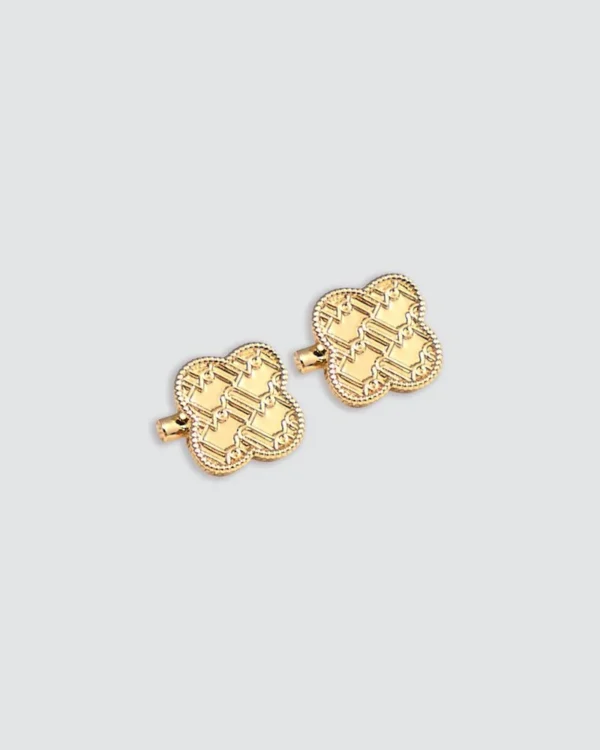 n_monogram_pin_-_light_gold_ N MONOGRAM PIN