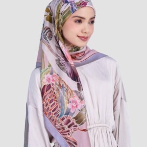 NAELOFAR X LIZZA CREATIONS MATTE SATIN SQUARE